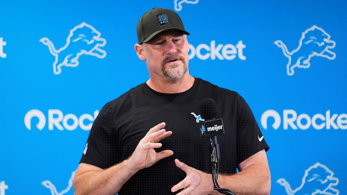 Lions Coach Dan Campbell Addresses Cornerback Terrion Arnold's Release with the Team on Eve of Camp