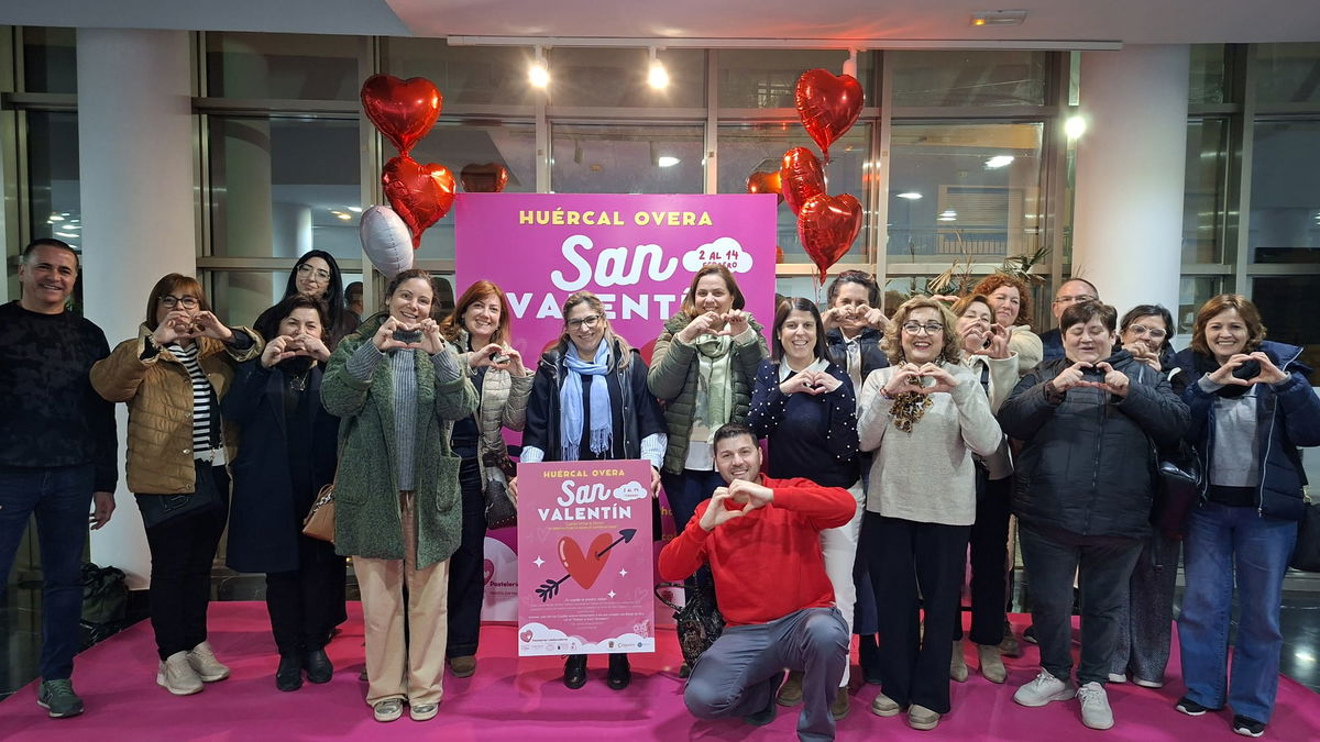 Cupid delivers with Huércal-Overa’s Valentine’s campaign