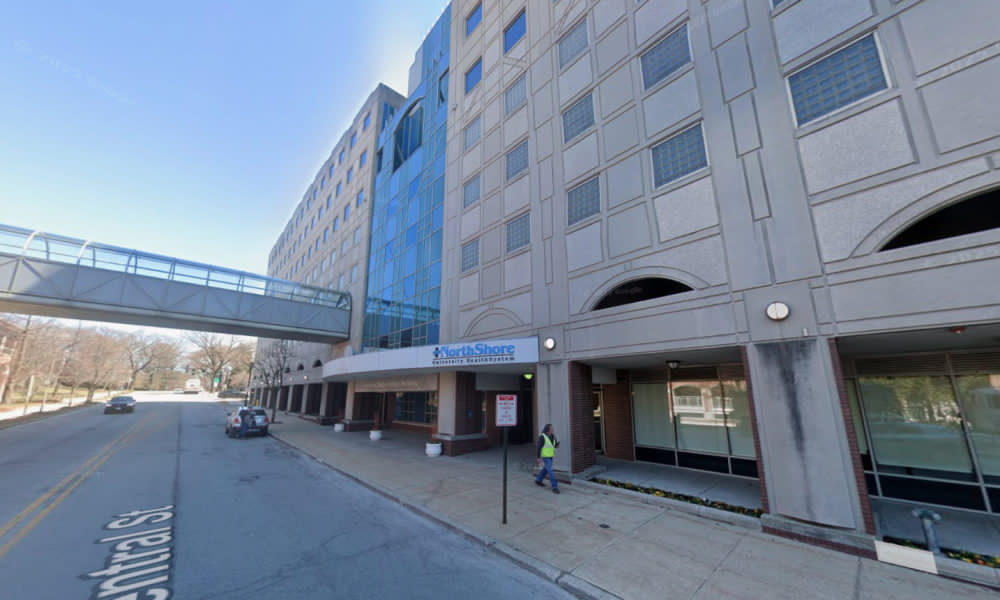 Suspicious package with exposed wires found outside hospital in Evanston, Illinois