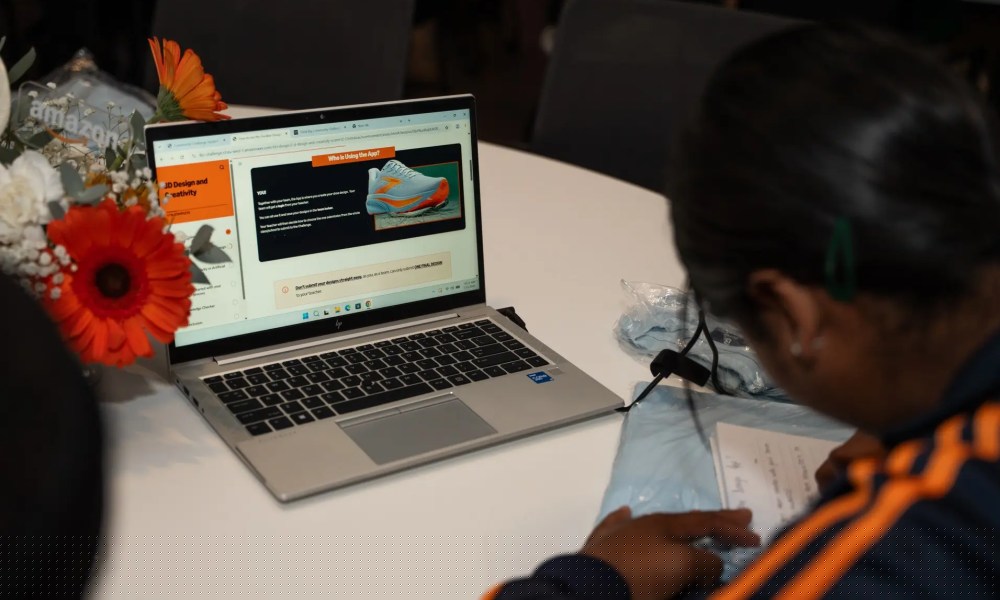 SA kids use AI to design sneakers