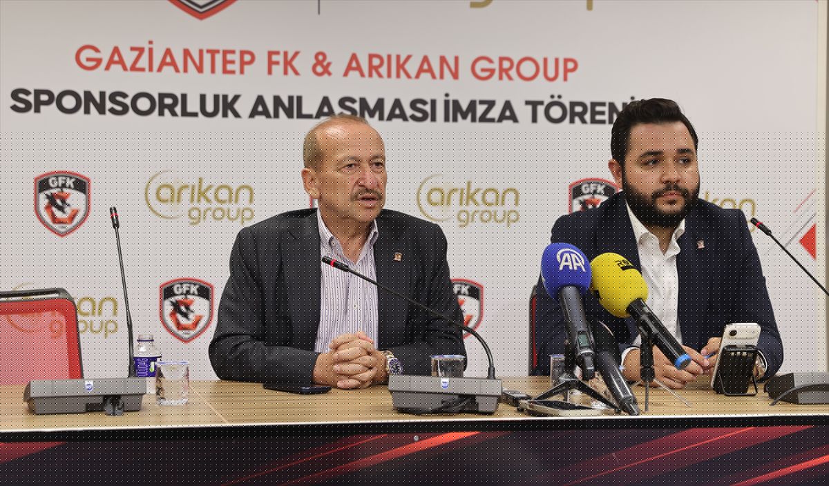 Gaziantep FK'ye Arıkan Group Sponsorluğu