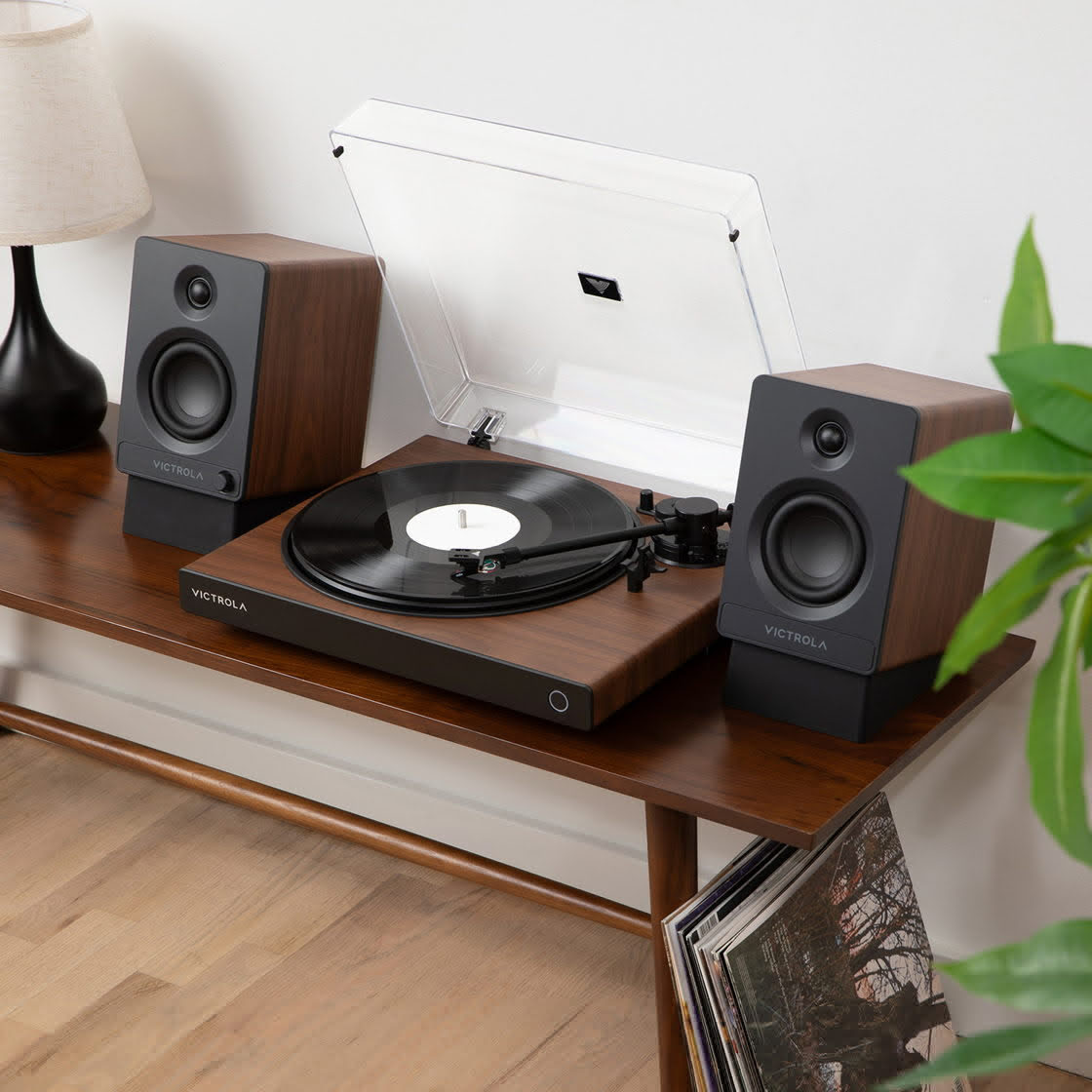 Victrola Wave Bluetooth Turntable with Auracast & aptX HD