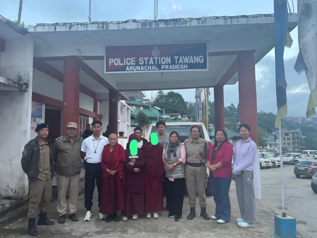 Arunachal: Two Missing Minor Nuns Traced Within Hours In Tawang, Handed Over To Parents
