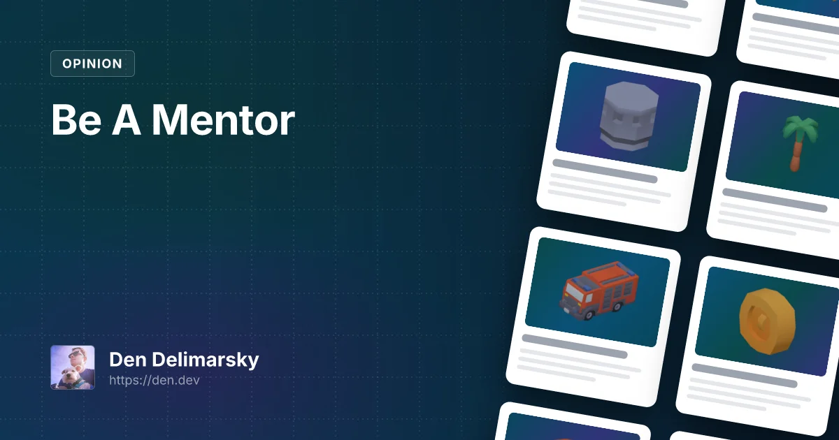 Be A Mentor