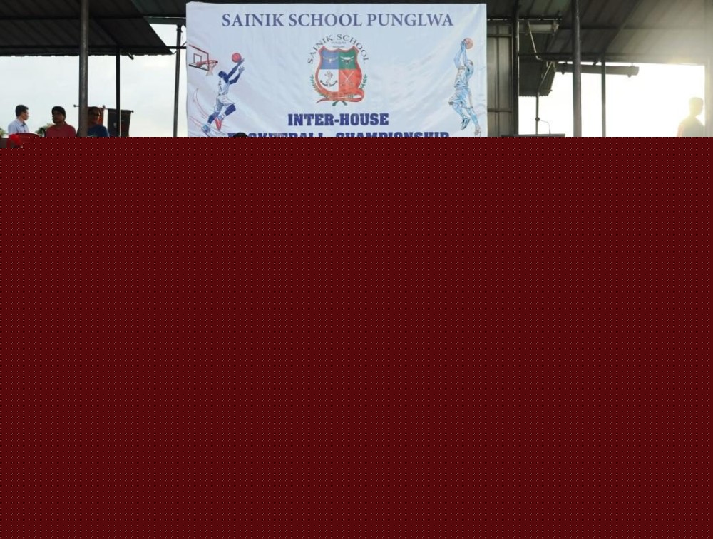 Sainik School Punglwa concludes inter-house basketball c’ship