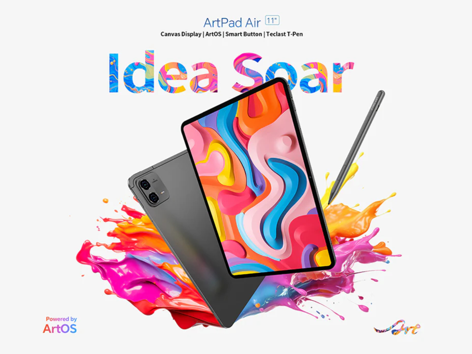ArtPad Air: New budget Android 15 tablet released with 90 Hz display