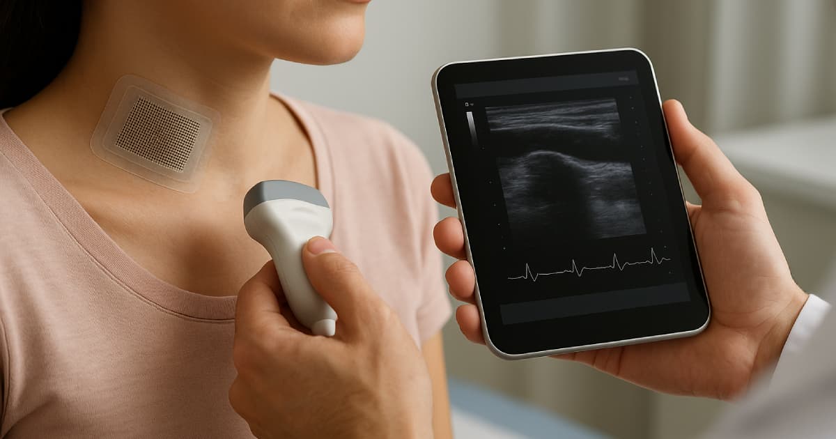 Silicon Nanotechnology in Disposable Ultrasound Patches