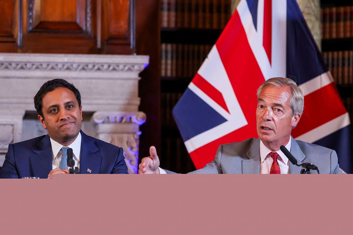 Nigel Farage reprimands Reform’s Zia Yusuf for calling former defence secretary a ‘traitor’