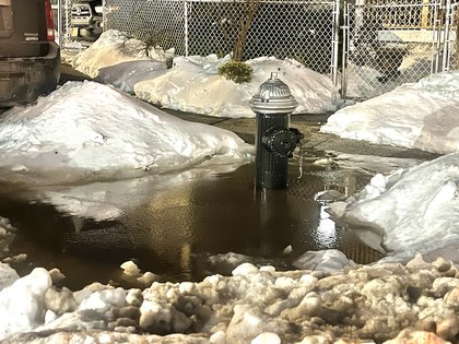 Staten Island water main break: Fulton Street impassable in Stapleton