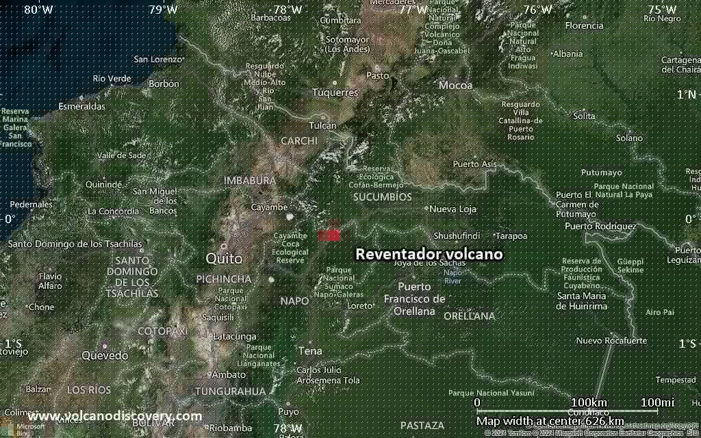 Reventador Volcano Volcanic Ash Advisory: VA EMS LIKELY