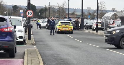 Woman left with 'serious injuries' after Broughton Shopping Park collision
