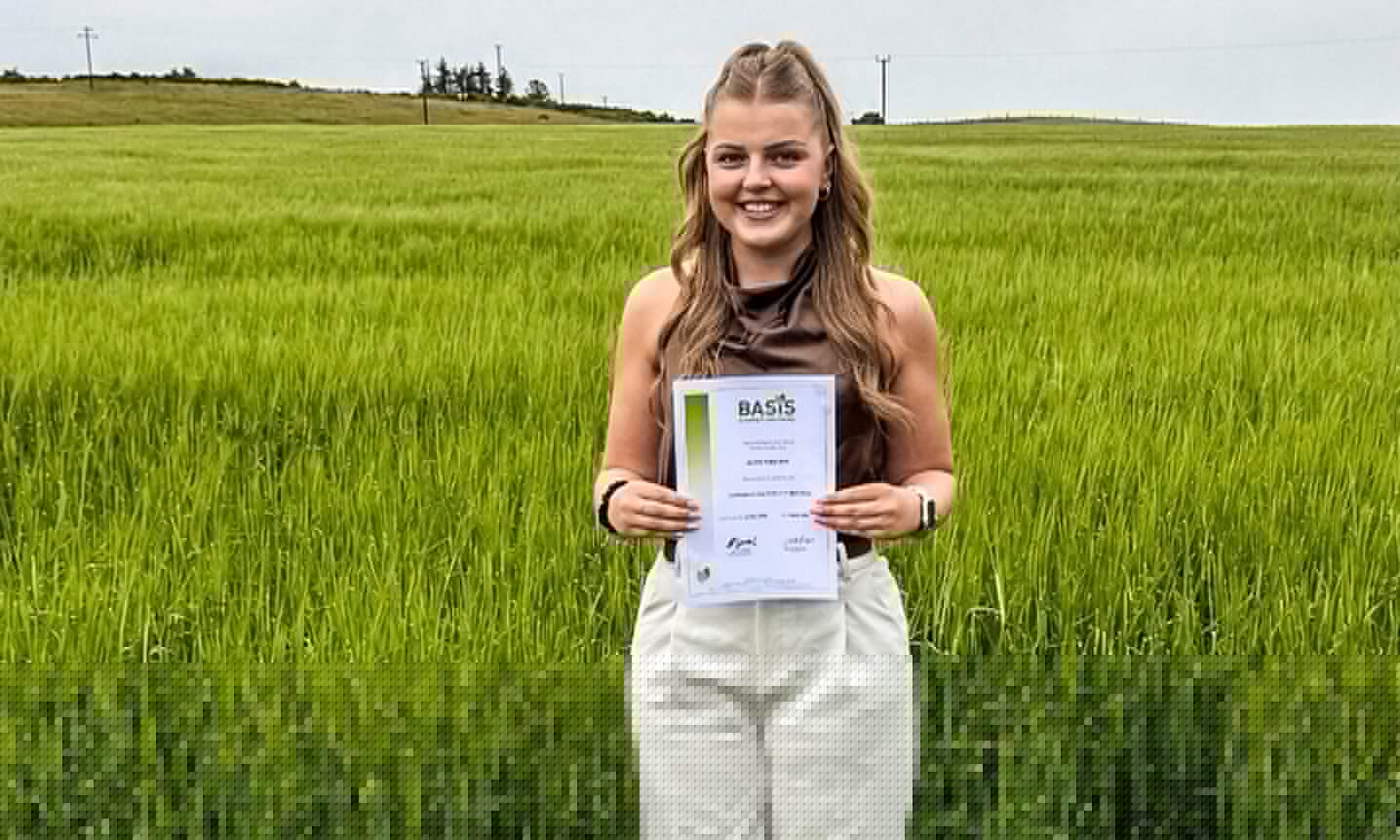 Young agronomist from Keith shortlisted for prestigious award