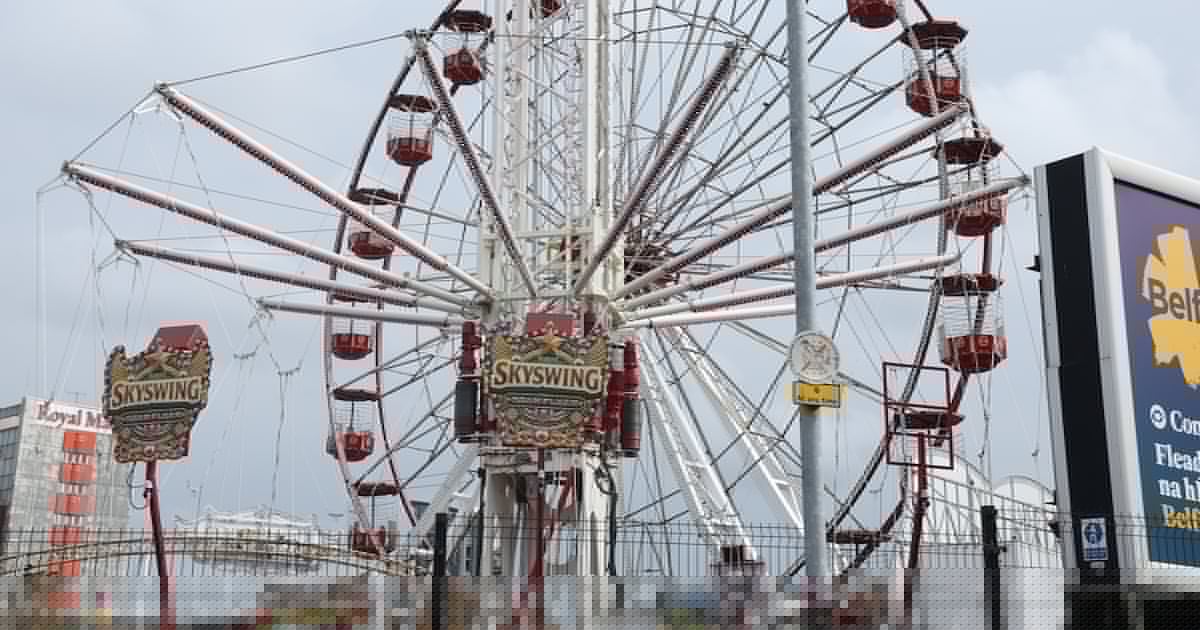 Belfast funfair revellers left dangling in mid-air as ride breaks down