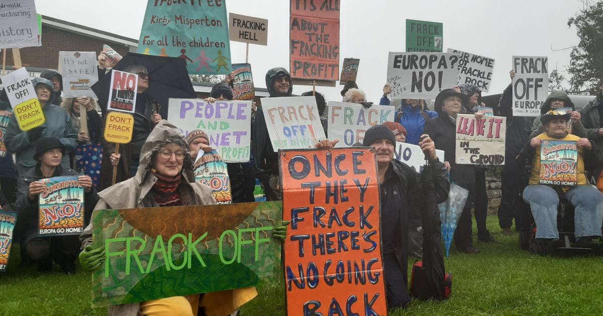 Government delays decision on controversial North Yorkshire gas rig plan
