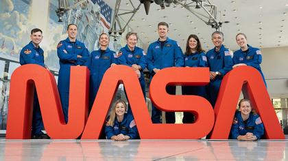Meet NASA's newest recruits! Space agency introduces 10 new astronauts - with one set to be the first person to step on MARS