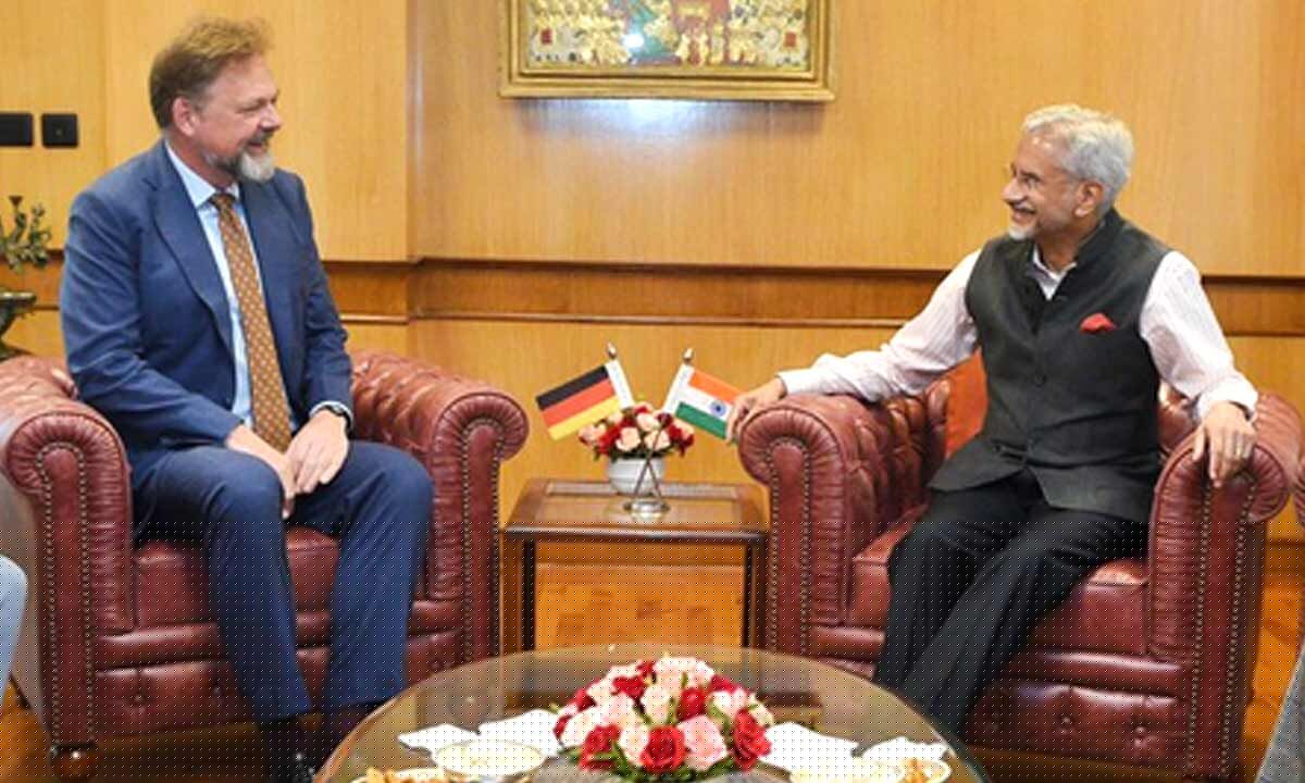 EAM Jaishankar meets German envoy Philipp Ackermann, lauds role in deepening strategic ties