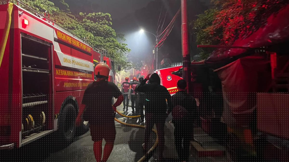 Kondisi Terkini Kebakaran Gedung Bapenda DKI