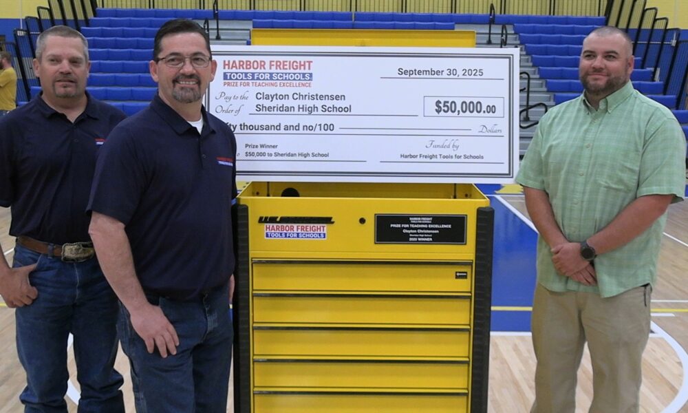 Sheridan High School Teacher Helps School Win $50,000 For Welding Program