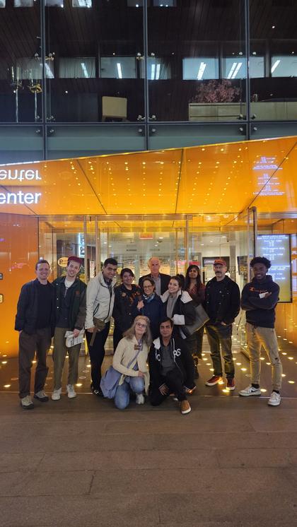 A GROUP OF US WENT TO SEE THE INSPIRING DOCUMENTARY, THE ENCAMPMENTS, LAST NIGHT AT LINCOLN CENTER IN MANHATTAN.  I STRONGLY RECOMMEND IT.