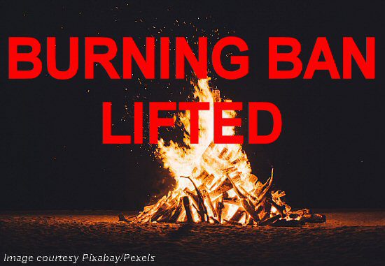 Wicomico, Worcester County Officials Lift Burn Bans Due to Improved Conditions