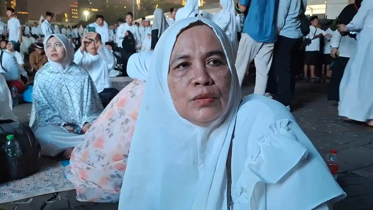 Ikut Zikir dan Doa Kebangsaan di Monas, Guru Asal Sukabumi Doakan Honorer Diangkat ASN