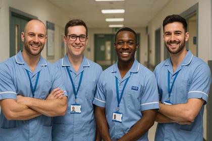 ‘Don’t be put off by outdated stereotypes’: NHS’s top nurse urges boys to consider nursing as new figures reveal only one in eight are male