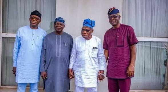 2027: Makinde meets Obasanjo in Ogun