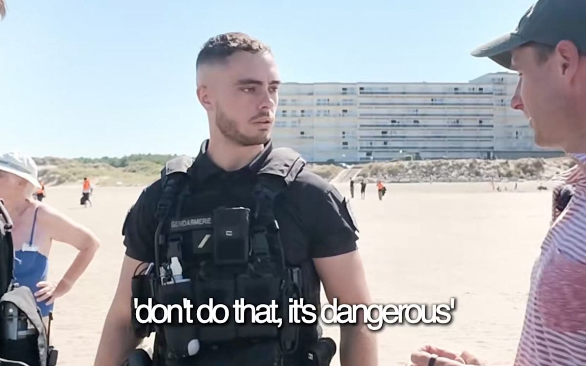 We’re told to let migrants cross Channel, French police admit