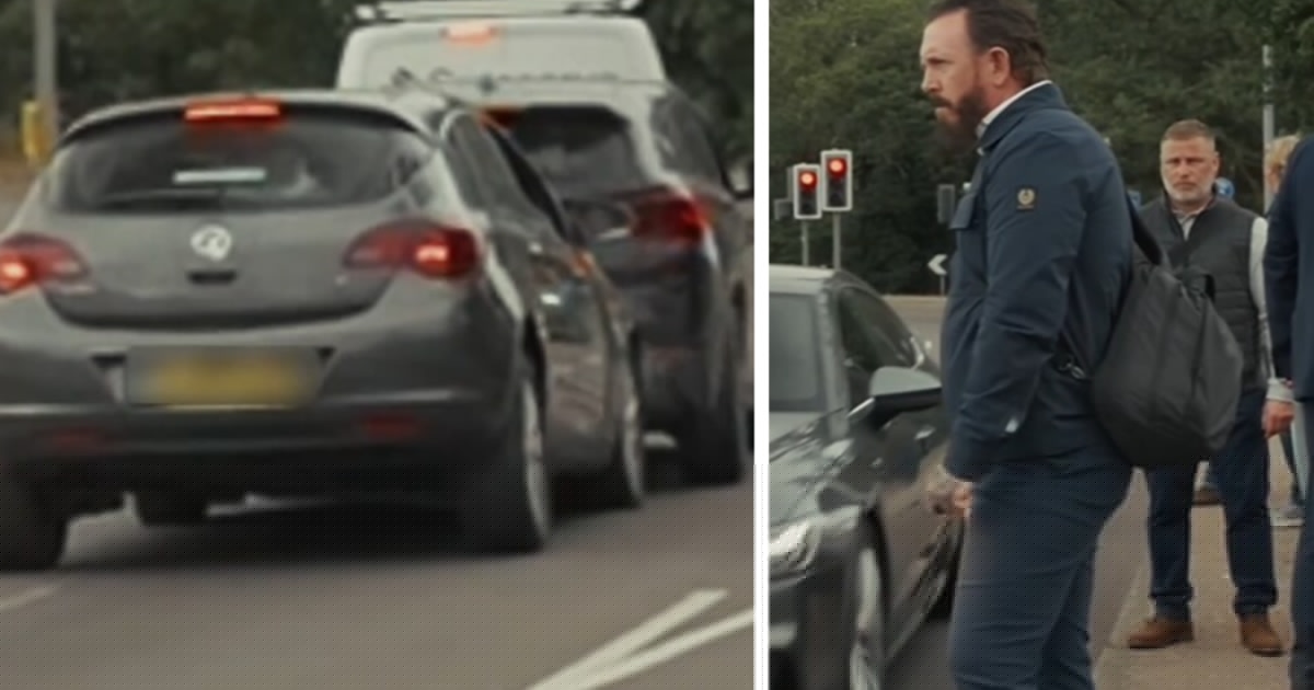 Video zeigt Crash - Frau beschimpft Farage aus Auto – baut Unfall