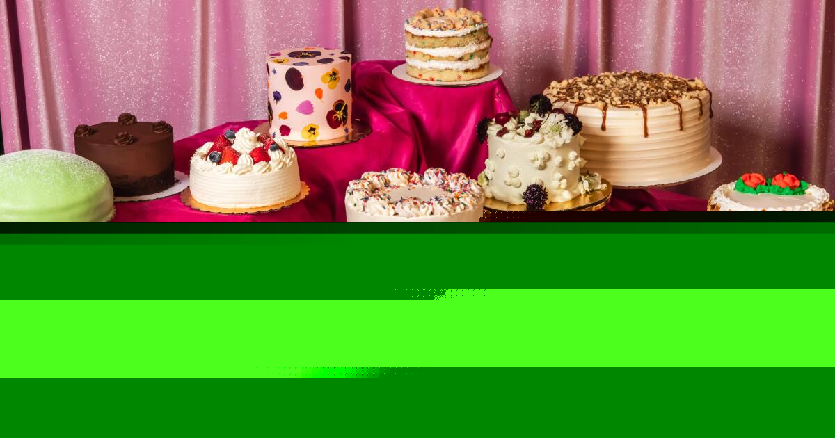 The greatest birthday cake in L.A.? This is the one you came up with