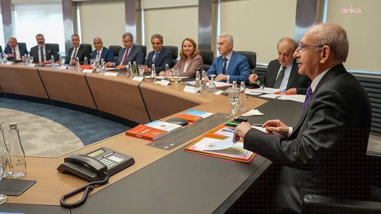 CHP MYK Kılıçdaroğlu başkanlığında toplandı