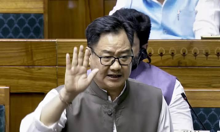 Rijiju says Govt open to debate on student protest, urges oppn to hear Shah’s reply