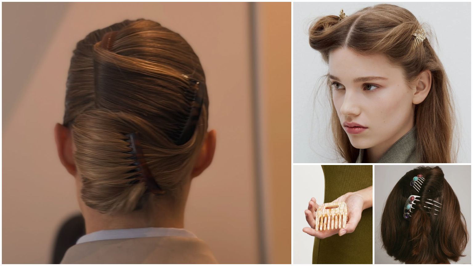 The French Comb Trend Is Here to End the Claw Clip's Reign