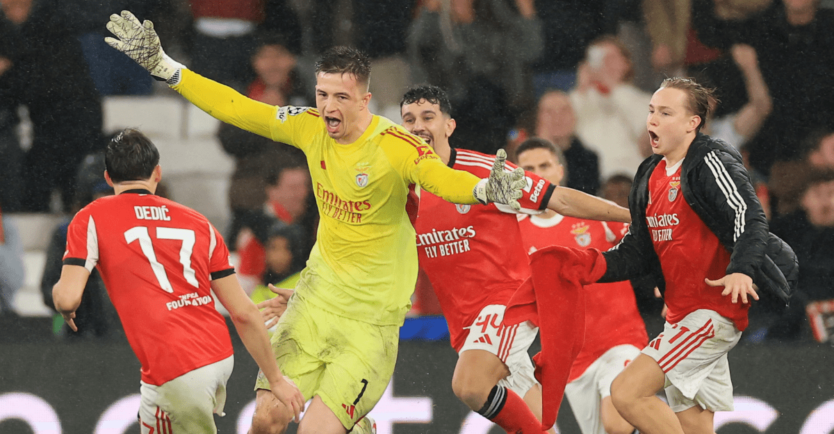 Benfica Stuns Real Madrid as Goalkeeper Header Clinches Playoff Berth