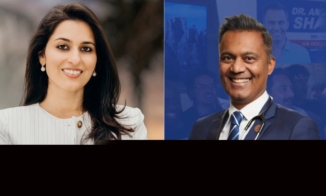 Dems Back Amish Shah, Pia Dandiya In Red To Blue Program