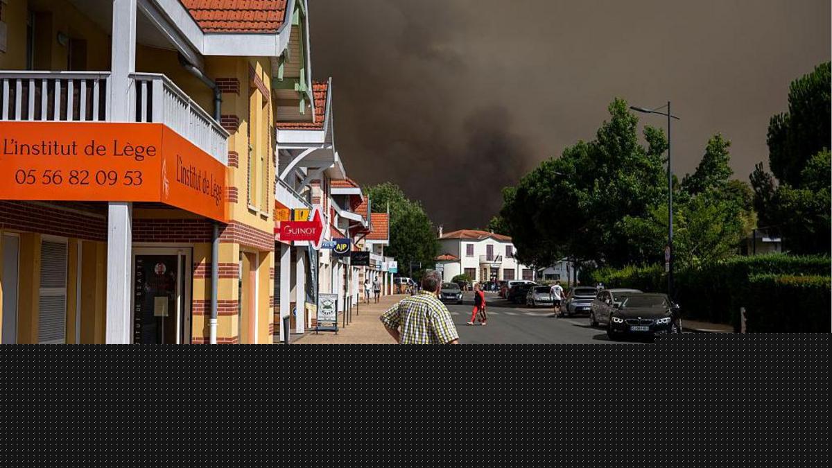 Fleeing a wall of flames: Tourists describe France wildfires escape