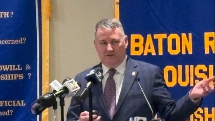 At Rotary Club, US Attorney Kurt Wall says his office's top priority is combating violent crime
