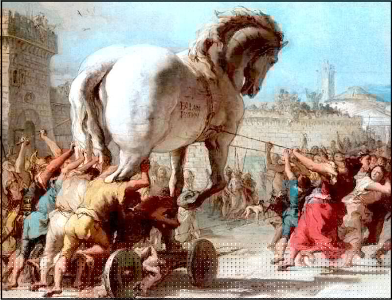 Government propaganda is a Trojan Horse