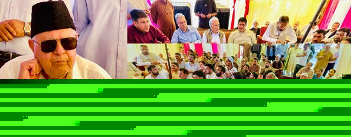 Restore statehood, end dual power structure: Dr. Farooq