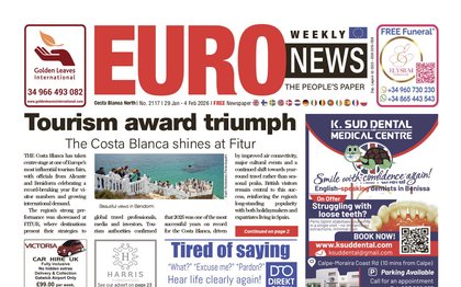 Costa Blanca North newspaper 29 Jan - 4 Feb 2026