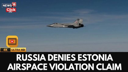 Russia Accuses Estonia Of Airspace Incursion Falsity To Stoke Tensions | Russia War | 4K | N18G