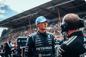 Russell demands same car as Antonelli after Spa disaster