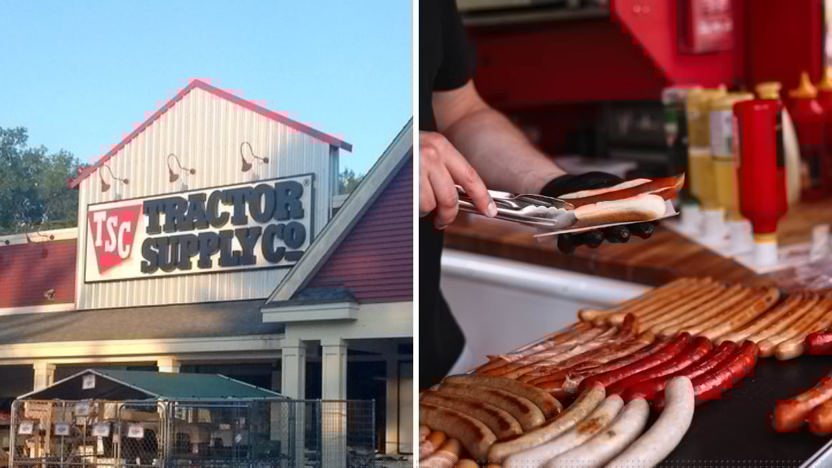 A North Carolina hot dog vendor says Tractor Supply banned him from all its stores, and he claims it’s over his support for Trump