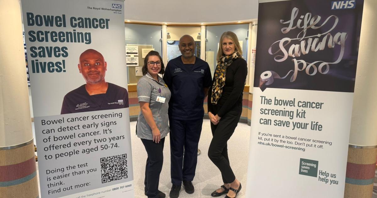 Major change to bowel screening boosts uptake in the Black Country