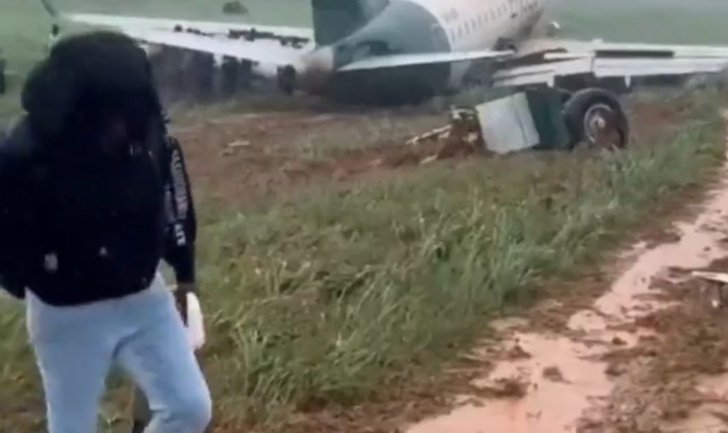 Enugu Air Flight Veers Off Runway, Crash Lands at Benin Airport
