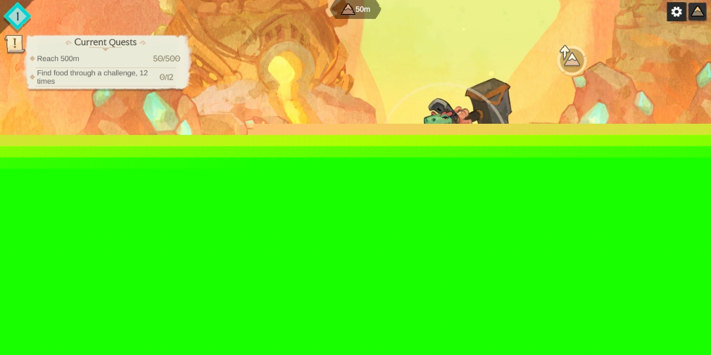 Barda challenges you to climb a mountain, tactically using the gear in your backpack during the ascent