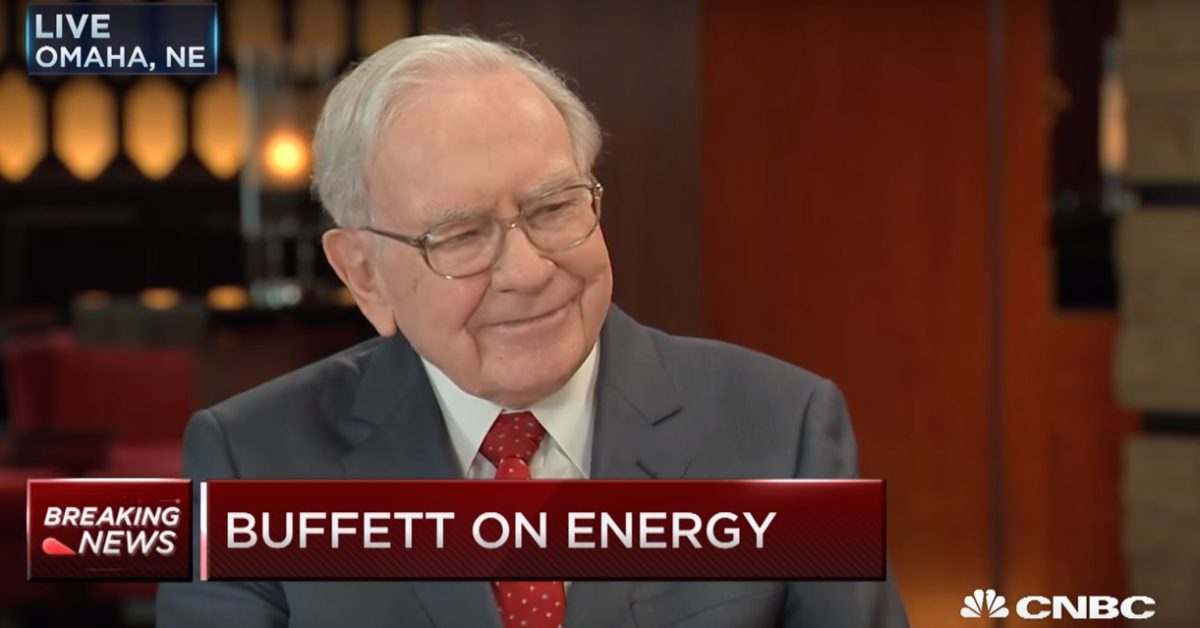 Comment on Warren Buffett explains his logic for killing rooftop solar in Nevada [Video] by BlackBean
