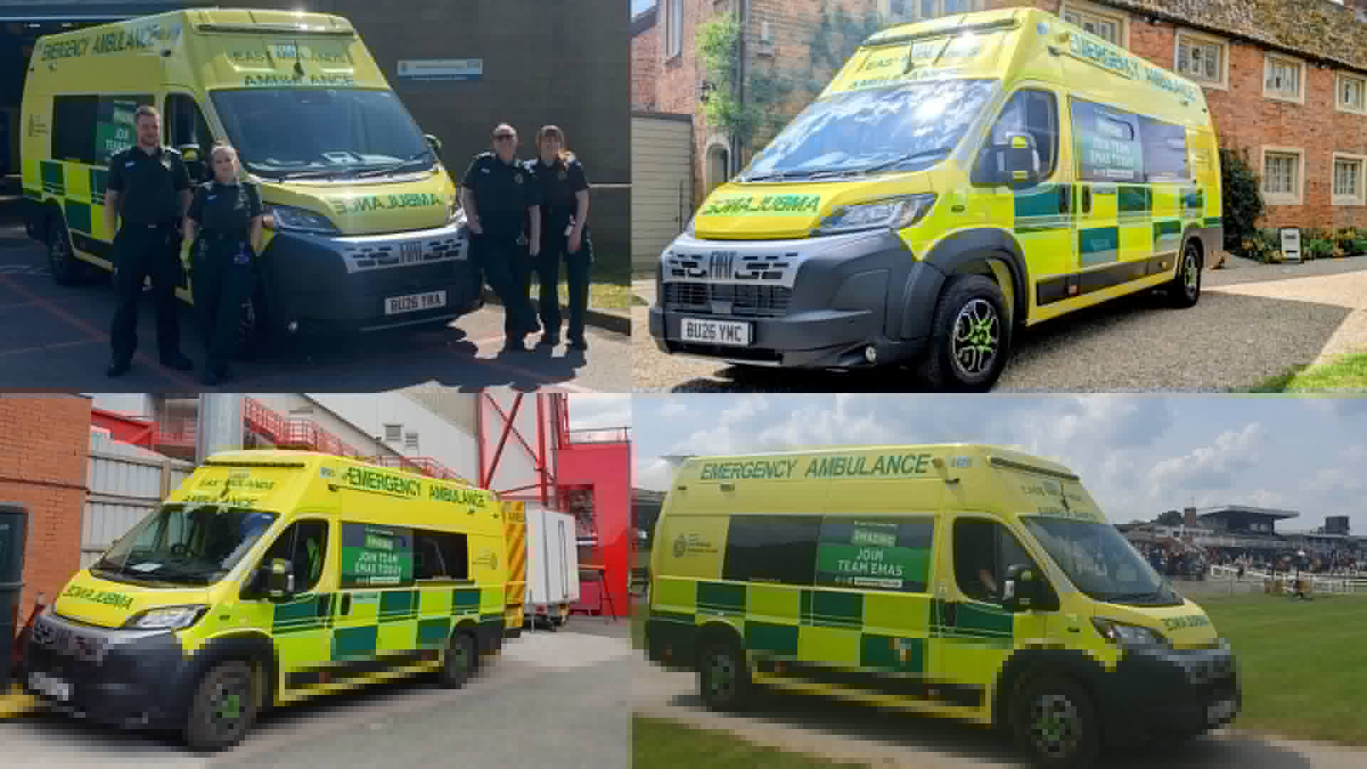 58 new ambulances enter service across East Midlands