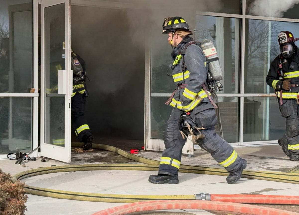 Boise Fire Department Trains at Outlet Mall Ahead of Demolition