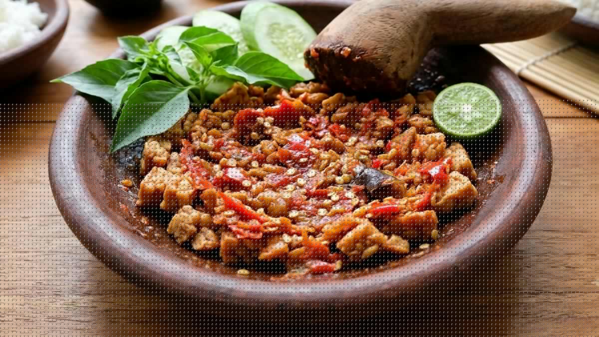 Resep Tempe Tumbuk Pedas, Lauk Sederhana yang Bikin Nagih